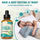 RiRywony Health Organic Hemp Oil 250ml with dropper