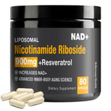 RiRywony Health Resveratrol 900mg NAD+ Supplement front view