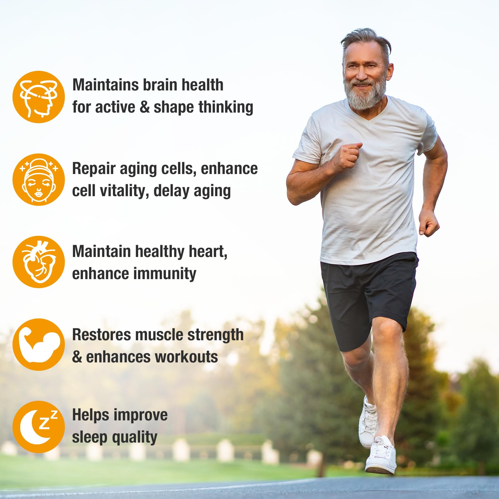 RiRywony Health Resveratrol 900mg NAD+ Supplement lifestyle scene