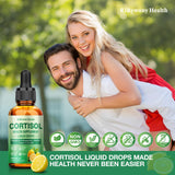 RiRywony Health Sleep Supplement Liquid Drops 60ml in a glass of water