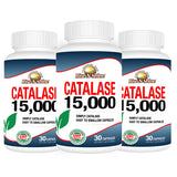 Rise-N-Shine Catalase 15,000 supplement front view with packaging