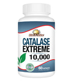 Rise-N-Shine Catalase Extreme 10,000 supplement front view with packaging