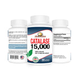 Rise-N-Shine Catalase Multi-Enzyme Supplement side view