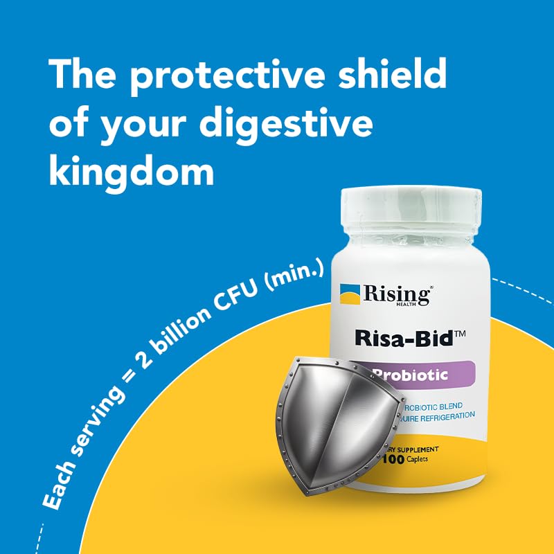 Rising Risa-Bid Probiotic Supplement 60 Capsules lifestyle scene