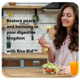 Rising Risa-Bid Probiotic Supplement 60 Capsules with ingredients list