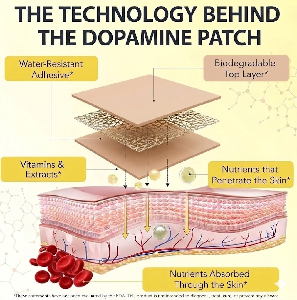 RITPDWP Dopamine Patches displayed on a clean surface