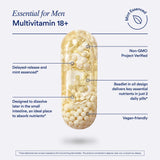 Ritual Essential for Men Multivitamin 18+ bottle with mint tab