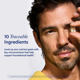Ritual Essential for Men Multivitamin 18+ nutritional information