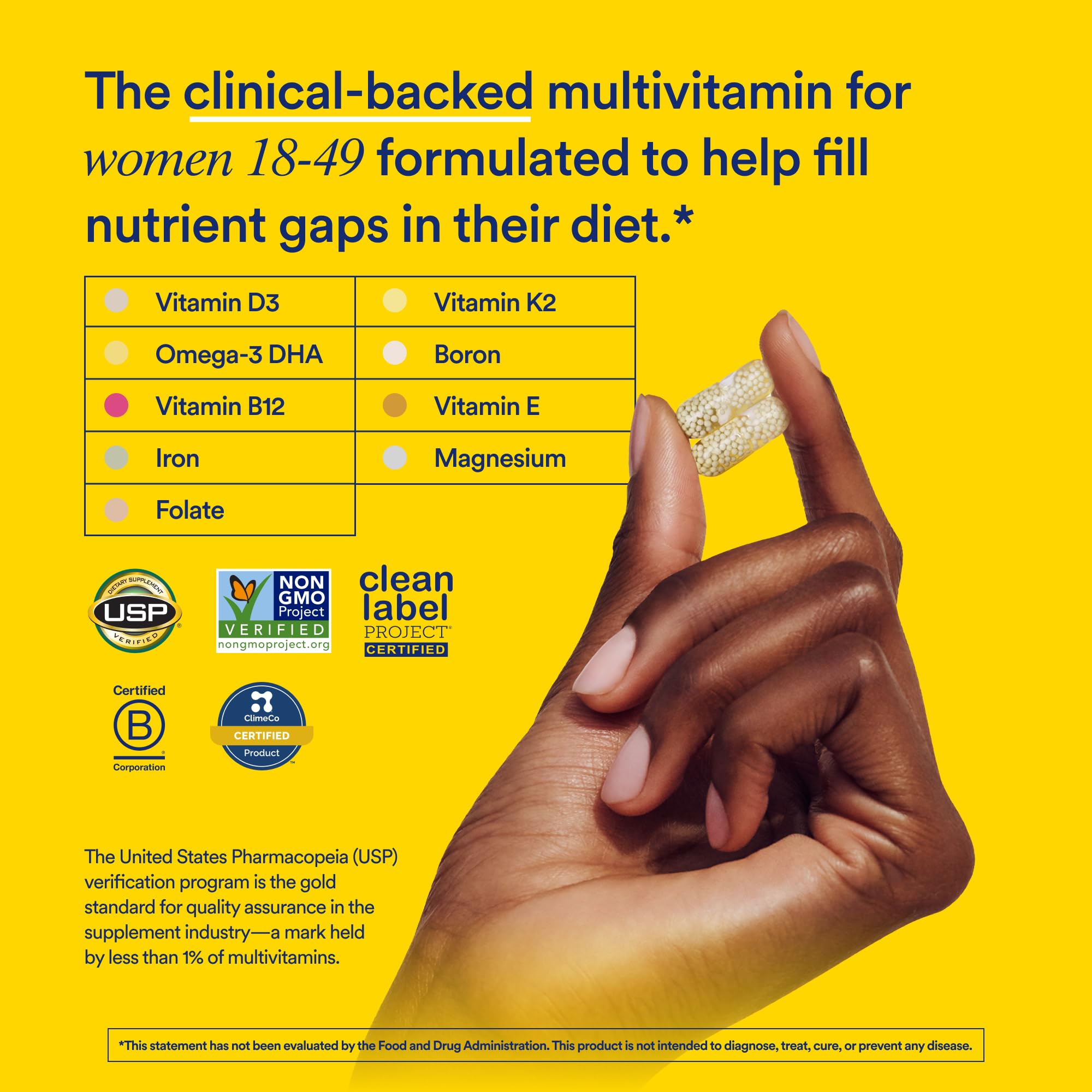 Ritual Essential for Women Multivitamin 18+ packaging