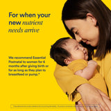 Ritual Essential for Women Postnatal Multivitamin lifestyle scene with mother and baby