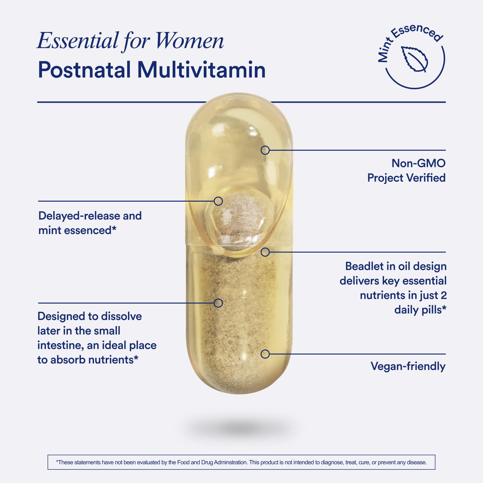 Ritual Essential for Women Postnatal Multivitamin with measuring spoon