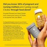 Ritual Essential for Women Prenatal Multivitamin bottle open with capsules