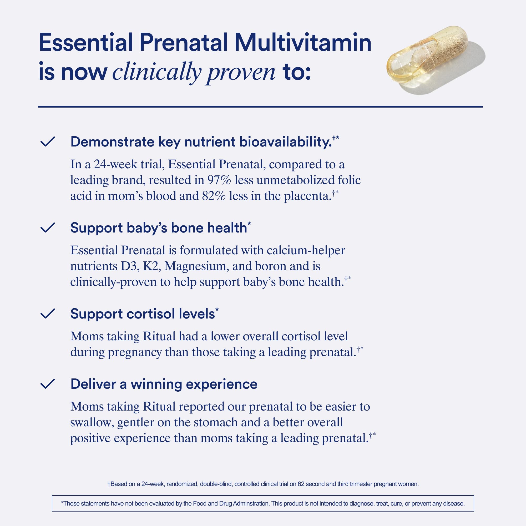 Ritual Essential for Women Prenatal Multivitamin with citrus tab