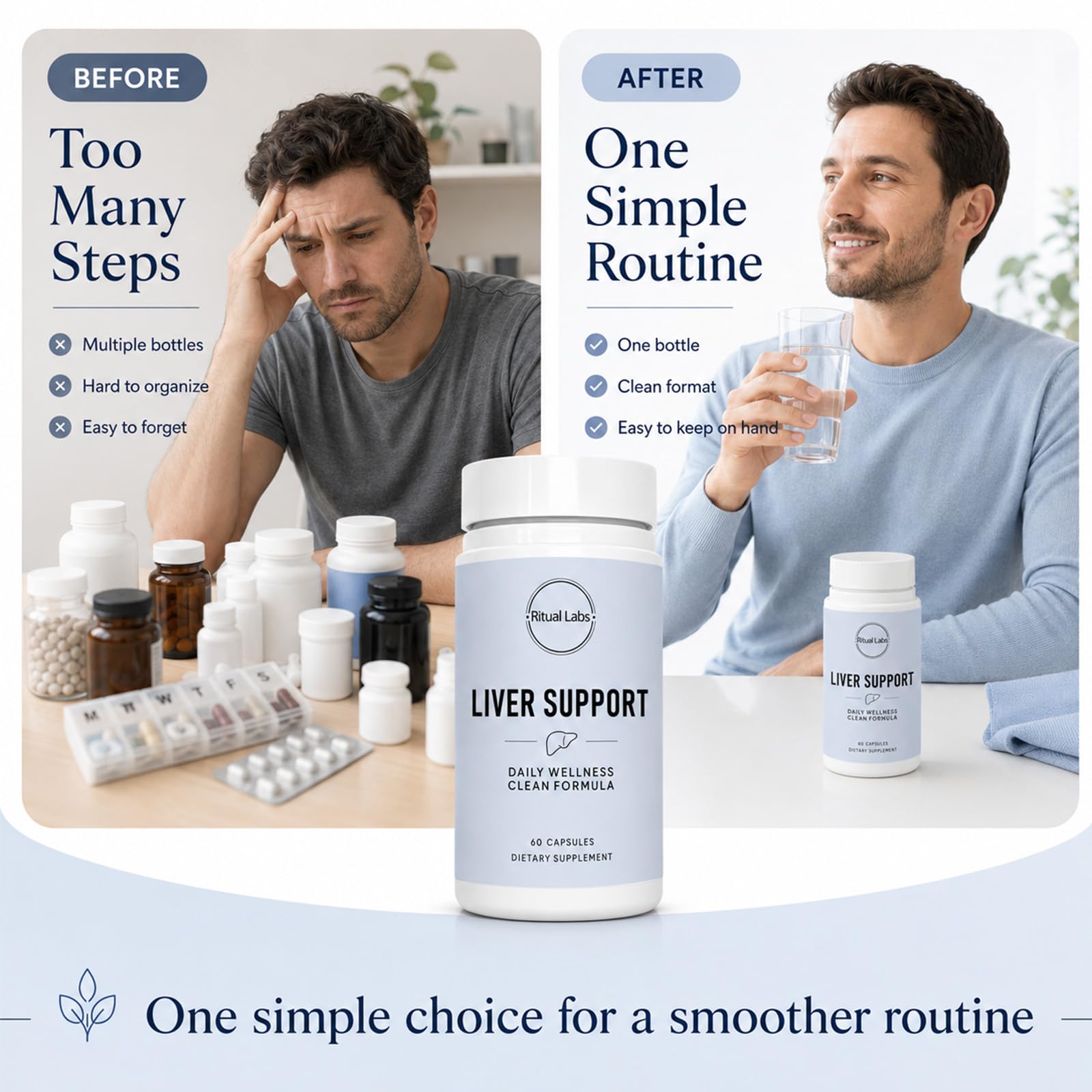 Ritual Labs Happy Supplement capsules close-up