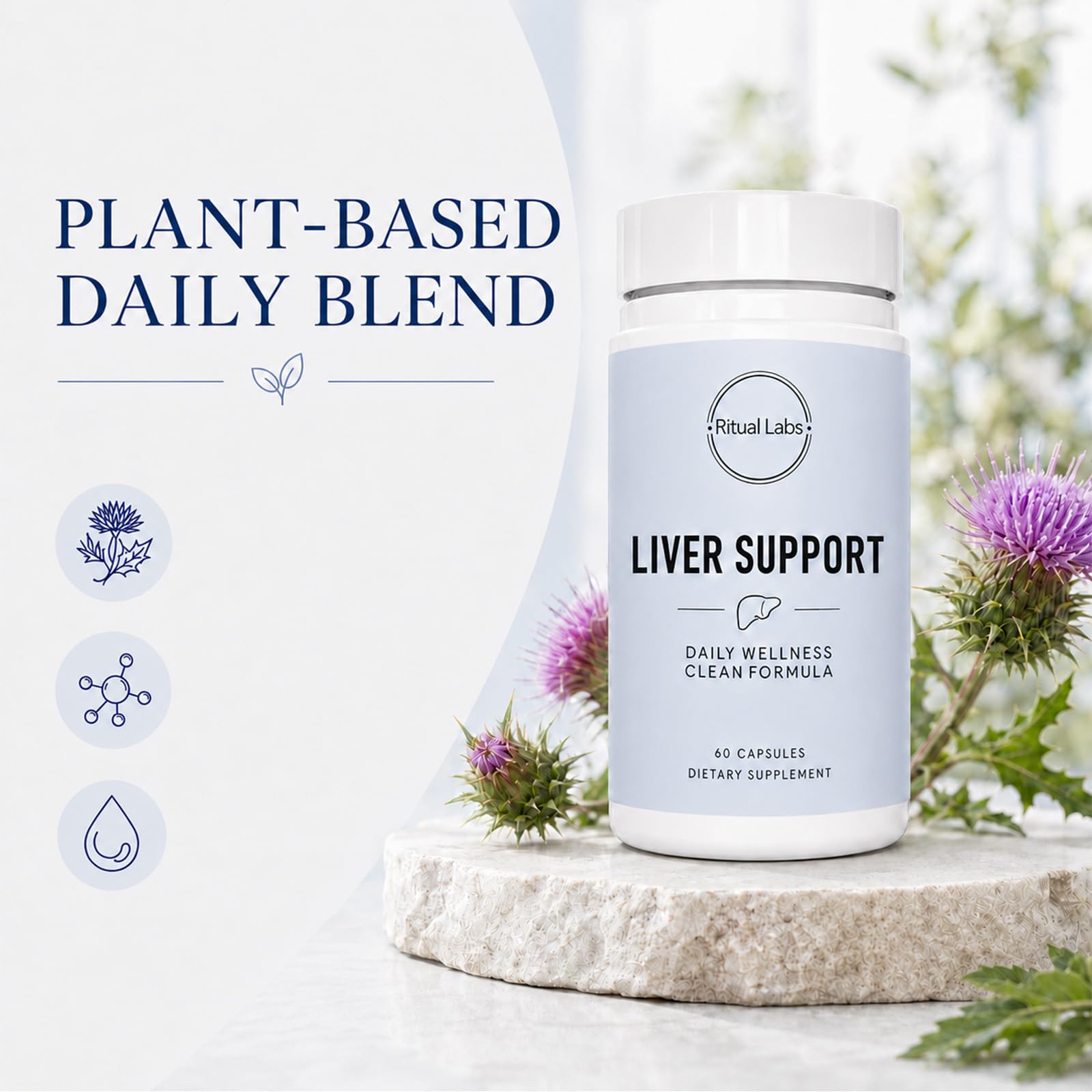 Ritual Labs Happy Supplement packaging details