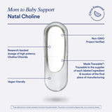 Ritual Natal Choline Supplement displayed with other vitamins