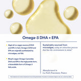 Ritual Omega-3 Vegan Supplement capsule on a wooden surface