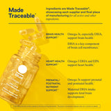 Ritual Omega-3 Vegan Supplement ingredients list