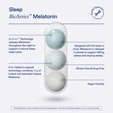 Ritual Sleep BioSeries Melatonin 18g vegan capsules lifestyle scene