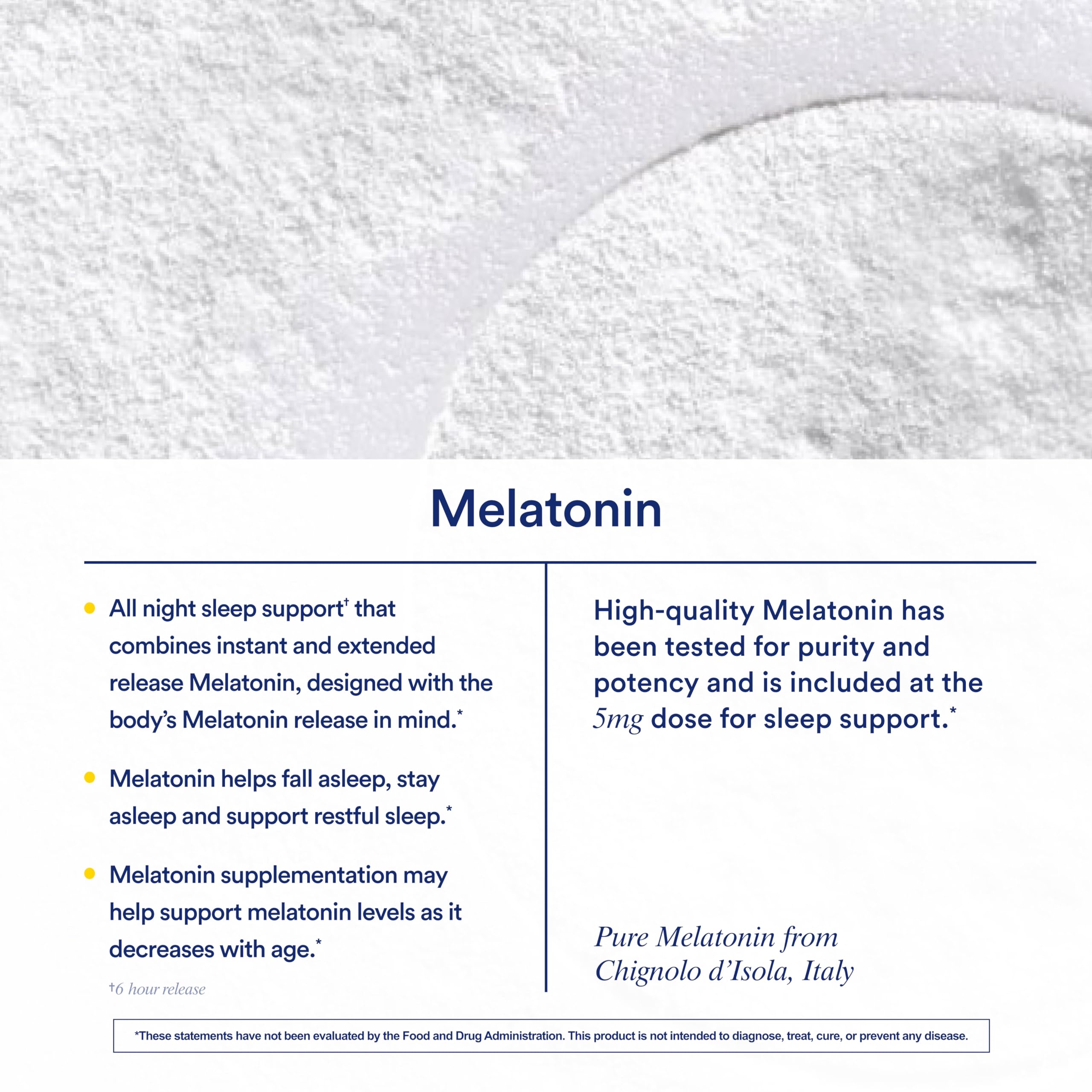 Ritual Sleep BioSeries Melatonin vegan capsule close-up