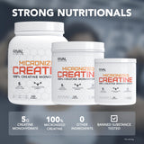 RIVAL NUTRITION Creatine Monohydrate 1361g scoop