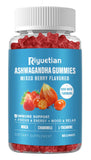 Riyuetian Ashwagandha Gummies front view, 60 count bottle