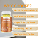 Riyuetian B Complex Gummies displayed with other supplements