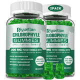 Riyuetian Chlorophyll Gummies front view with packaging