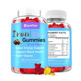 Riyuetian Iron Gummies front view in packaging