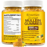 Riyuetian Mullein Gummies front view packaging