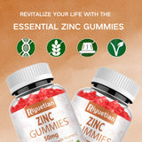 Riyuetian Zinc Gummies nutritional information on packaging