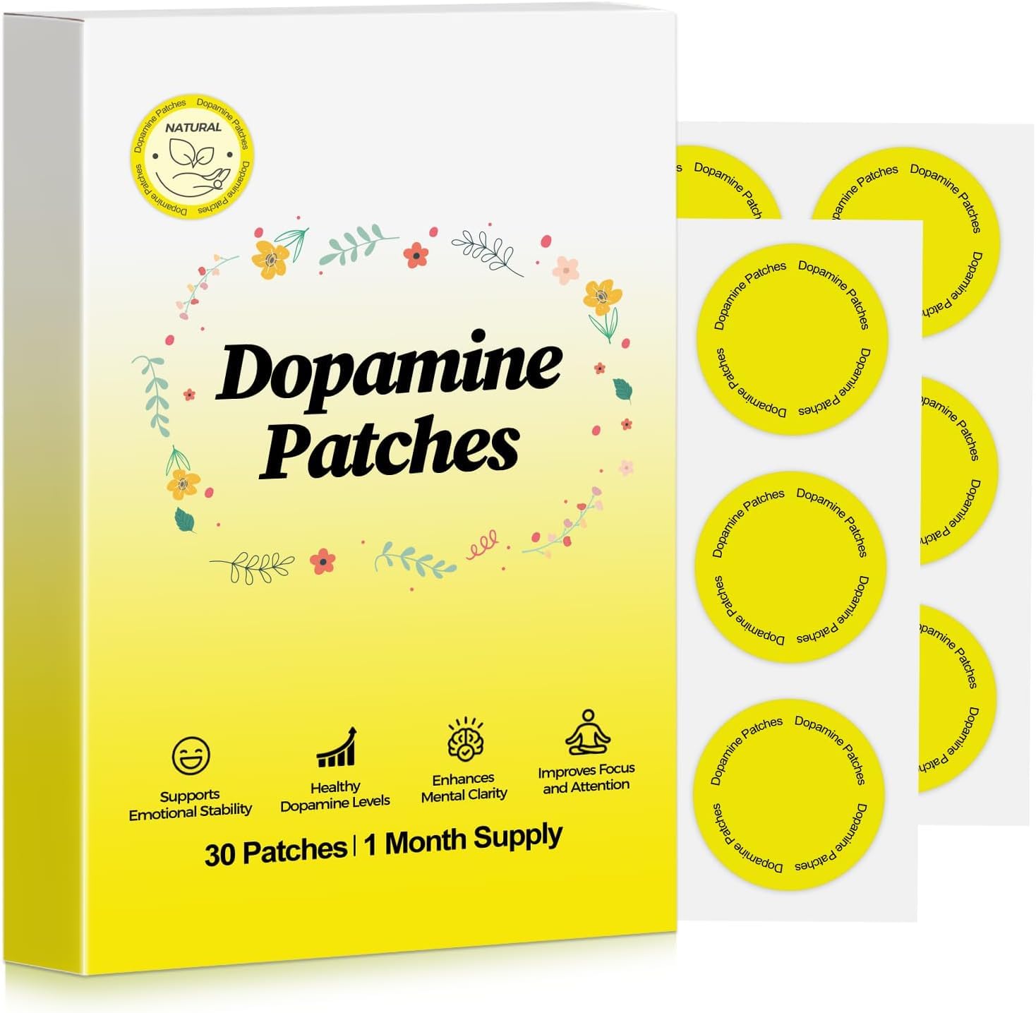 ROBAUN Dopamine Patches packaging front view