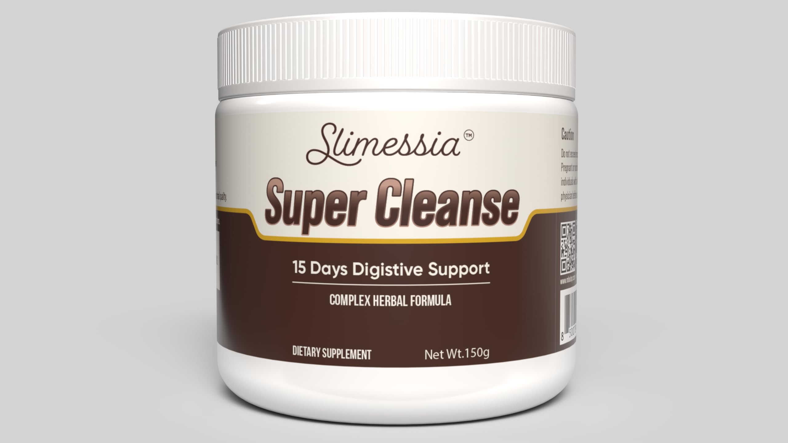 Robutop Slimessia Super Cleanse mixed in a glass of water