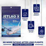 ROCK SOLID JetLagX dietary supplement side view