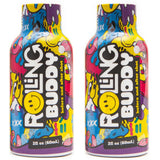 ROLLING BUDDY Rave Drink Shots front view with packaging