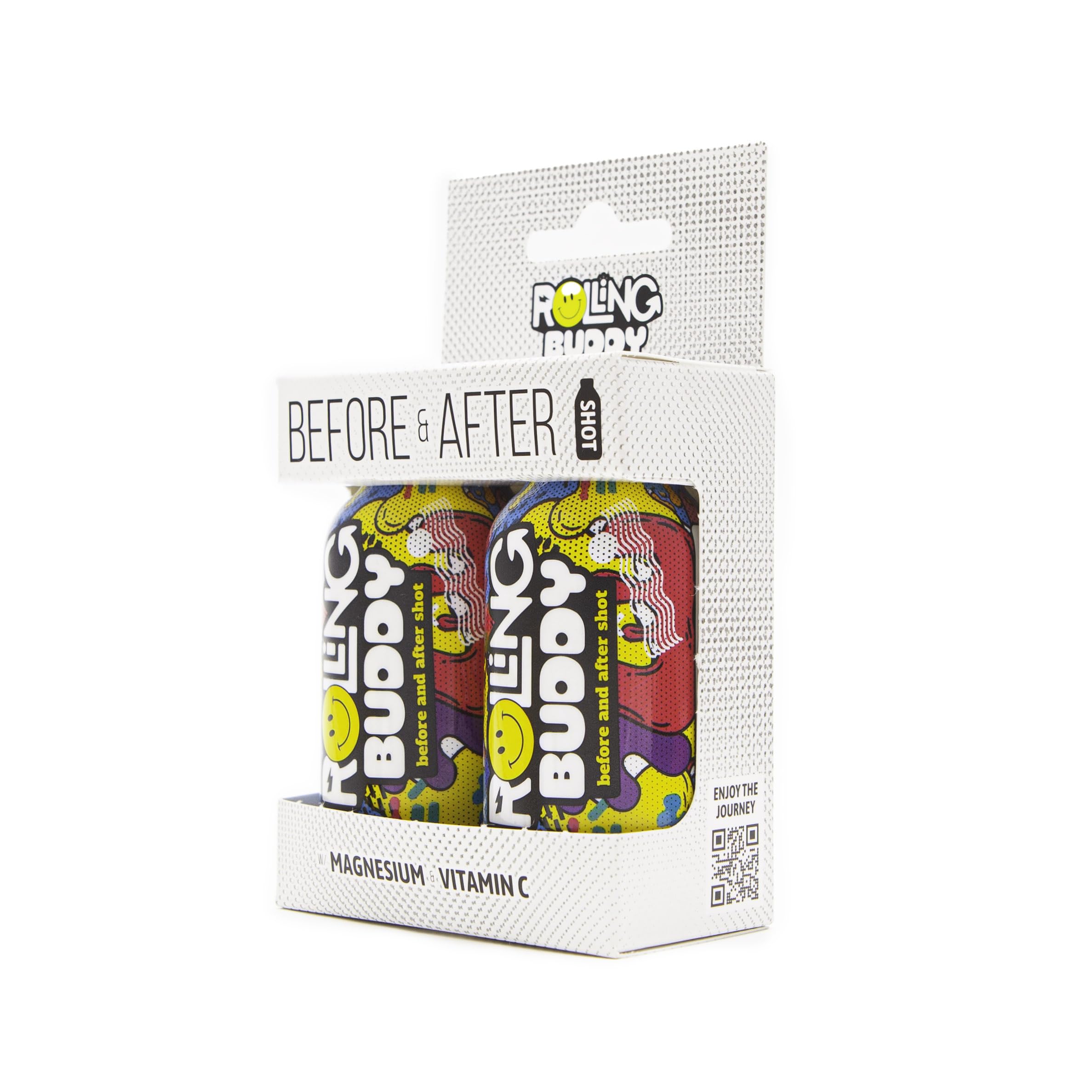 ROLLING BUDDY Rave Drink Shots two 2-ounce bottles