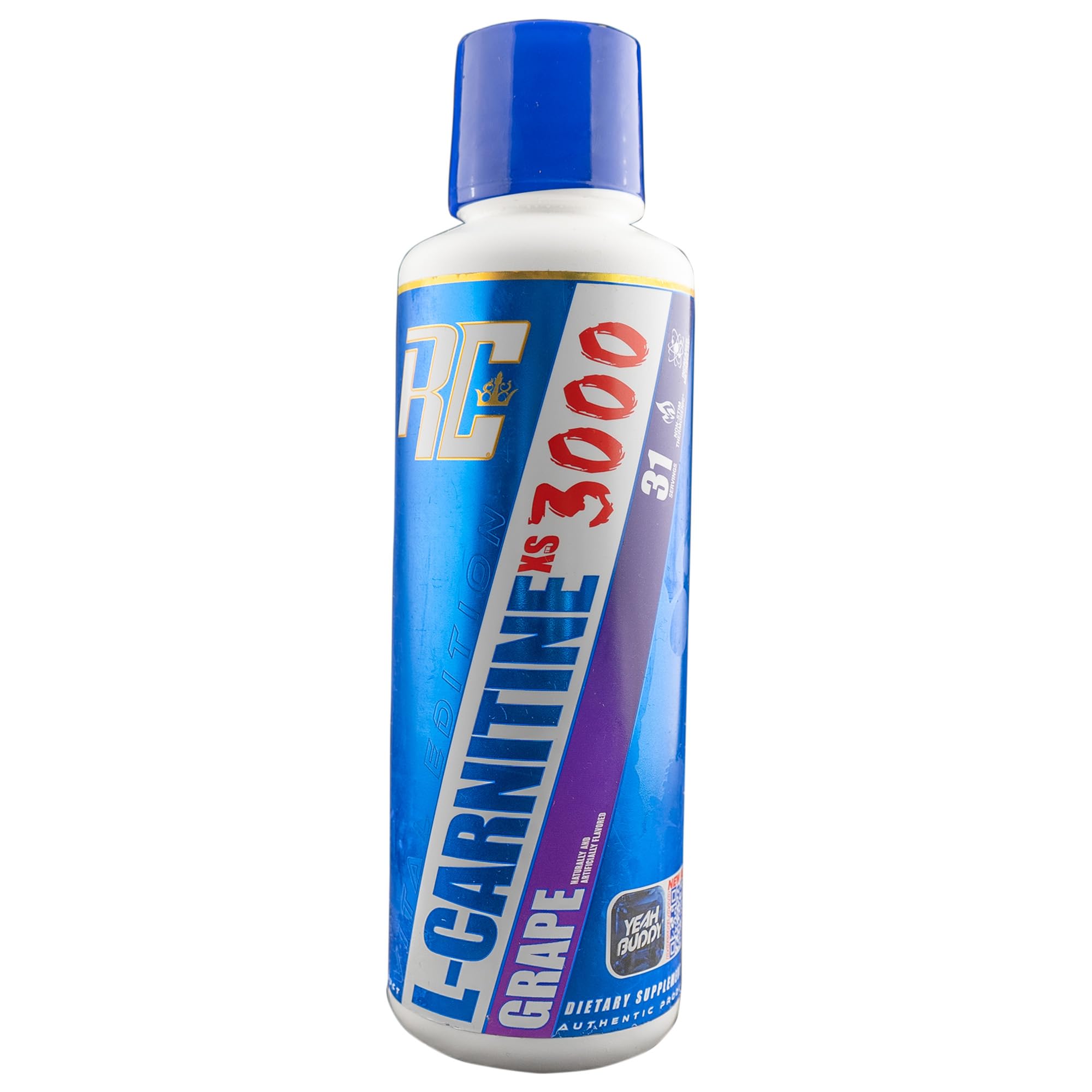Ronnie Coleman Liquid L-Carnitine 3000 16oz bottle front view
