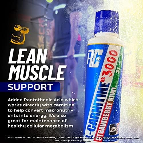 Ronnie Coleman Liquid L-Carnitine 3000 bottle with label