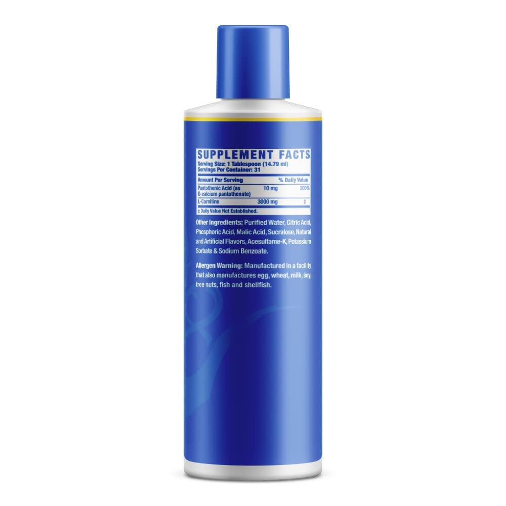 Ronnie Coleman Liquid L-Carnitine 3000 side view