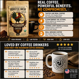 Rooster Brew Coffee Mushroom Coffee 283g side view