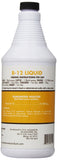 Rooster support Liquid B-12 bottle side view showing dosage details
