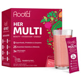 Root'd Multivitamin Drink Mix for Women 200g front view