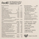 Root'd Women's Multivitamin Drink Mix with fresh fruits