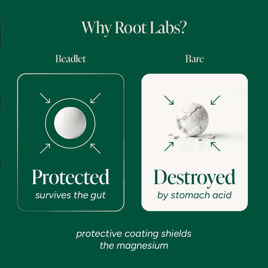 ROOT LABS Magnesium Gummies side view of packaging