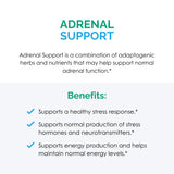 Rootcology Adrenal Support Supplement 68g ingredients list