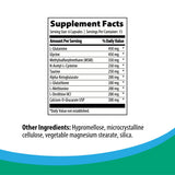 Rootcology Amino Support L-Glutamine bottle side view