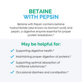Rootcology Betaine with Pepsin 90 Capsules opened with capsules visible
