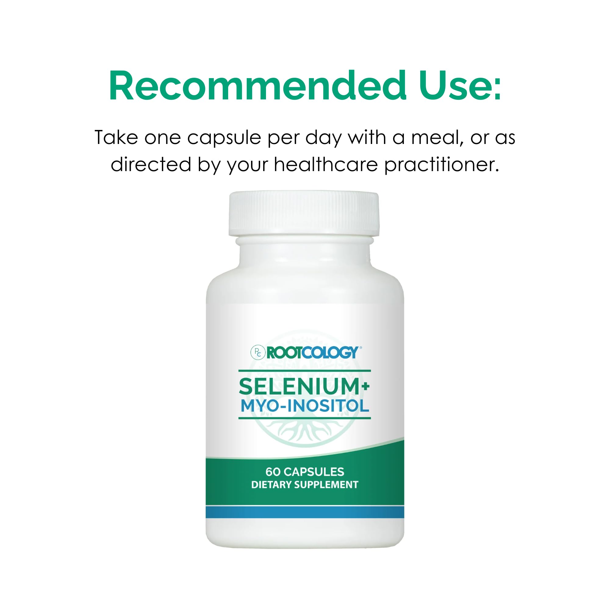 Rootcology Selenium + Myo-Inositol 191g with measuring spoon