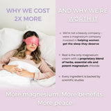 Rooted In Magnesium Sleep Cream 500mg packaging details