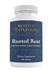 Rooted Intuition Natural Sleep Supplement 100 Tablets front view